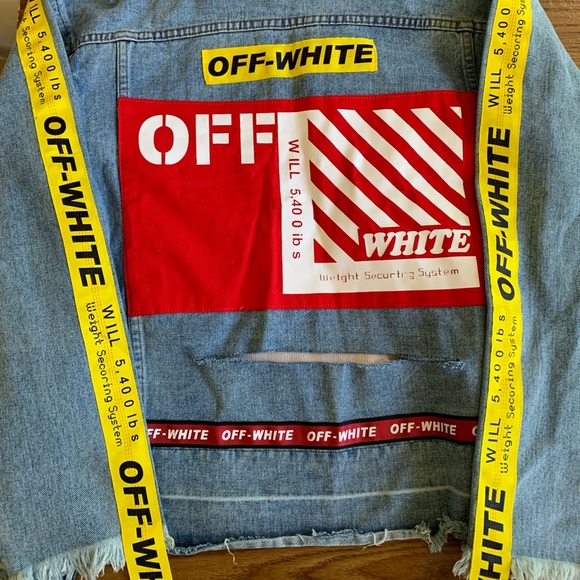 Off-White Jean Jacket - Picture 1 of 3